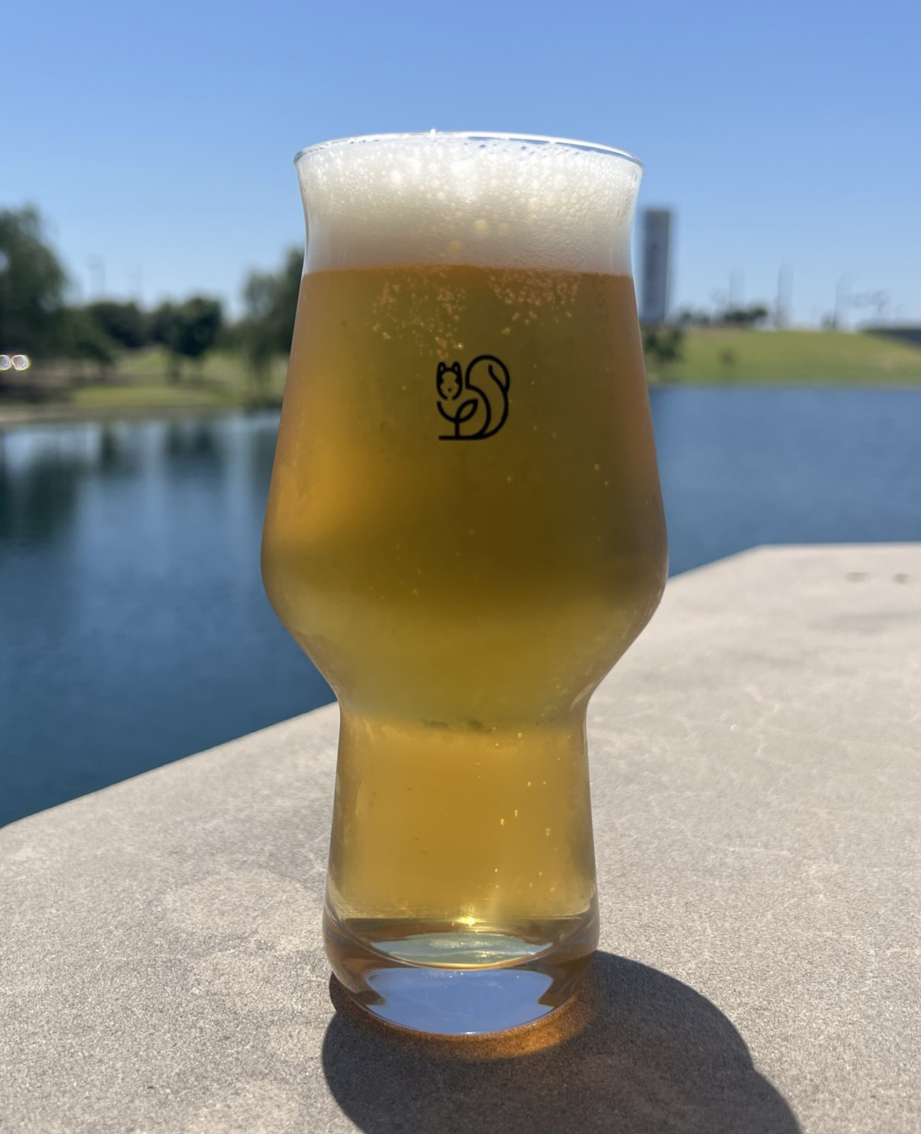 Power Chord Pilsner from our brewery in The Colony, TX